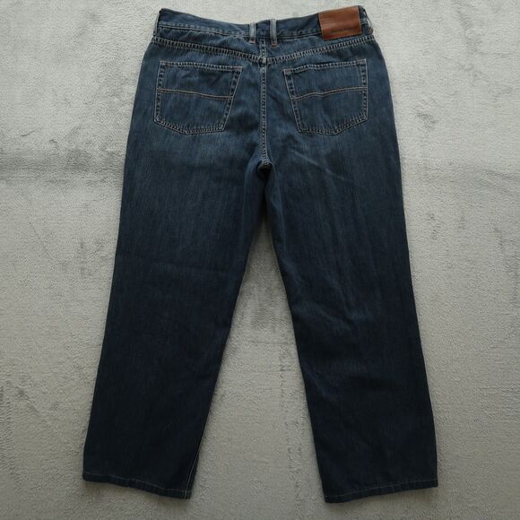 Tommy Bahama Jeans Mens Fits 35x29 (Size 36x32) Blue Classic-Fit Denim Hemmed - Picture 8 of 15